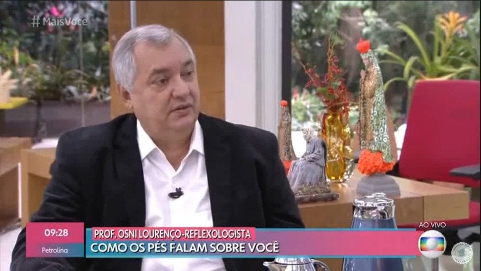 O QUE É A REFLEXOLOGIA? - ANA MARIA BRAGA NO MAIS VOCÊ - OSNI LOURENÇO EXPLICA